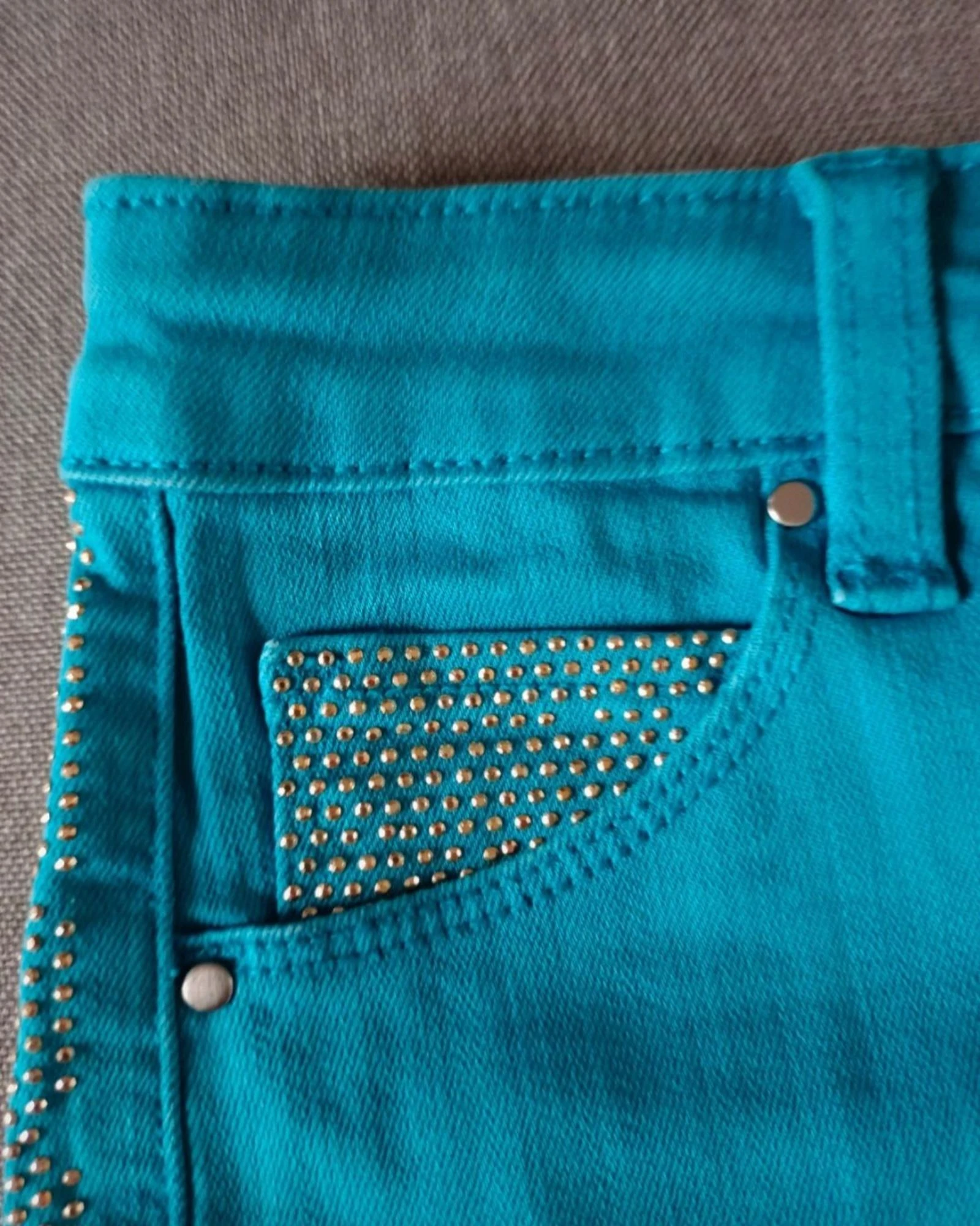 Short turquesa Morgan tamanho 34/XS – photo 3